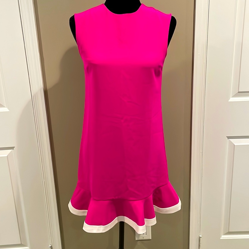EUC Victoria Beckham (Target) hot pink dress - XS